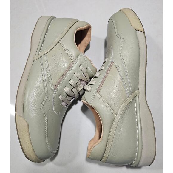 Rockport Prowalker Beige Leather Walking Comfort Shoes K71110- Mens Sz US 10 main image 4